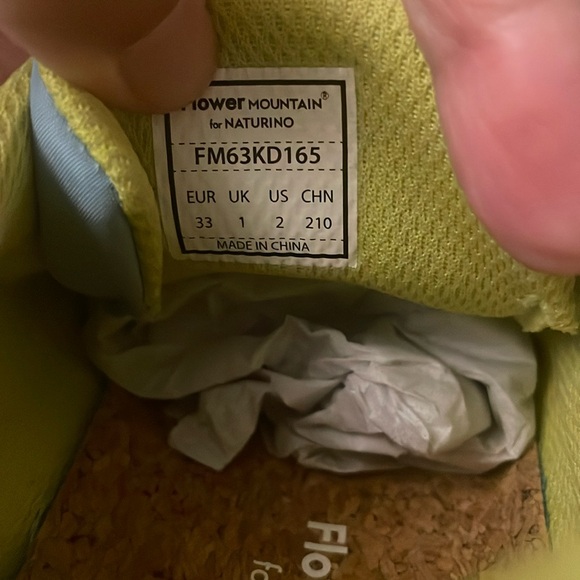 NWT Naturino X Flower Mountain YAMANO 3 JUNIOR.
Faux-leather sneakers - Picture 11 of 15